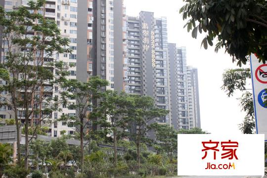 翡翠海岸实景图小区外立面(2015-4-23)