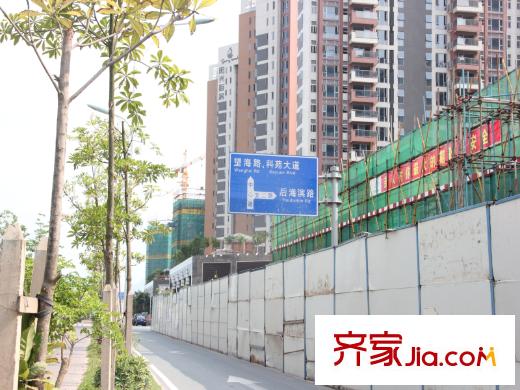 翡翠海岸配套图附近路标