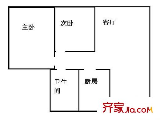 深圳 桂芳园四期 二房一厅一卫