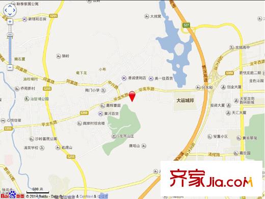名流印象花园电子地图