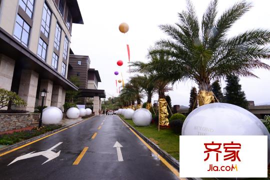 牧云溪谷营销中心入口(2015-7-27)