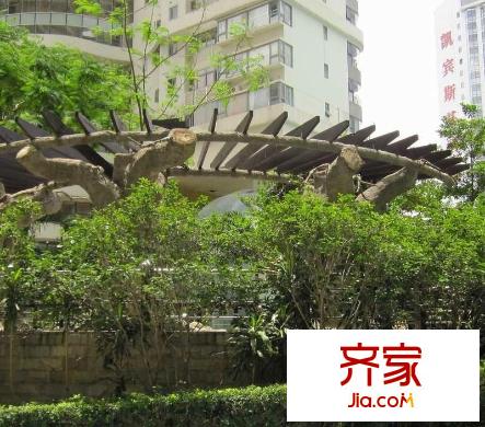 漾日湾畔外景图