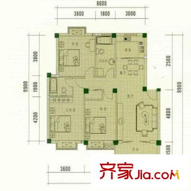 深圳聚龙苑户型图-齐家网小区库