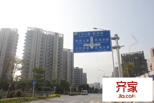 深圳湾1号小区周边道路(2015-3-1)