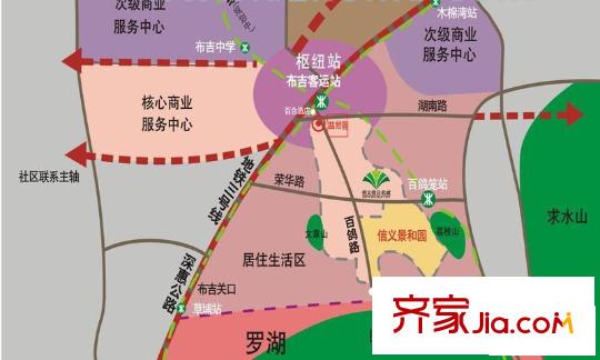 荔山公馆交通图