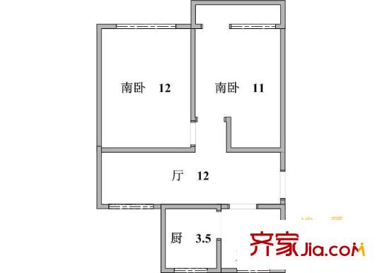 上海 报春四村 户型图