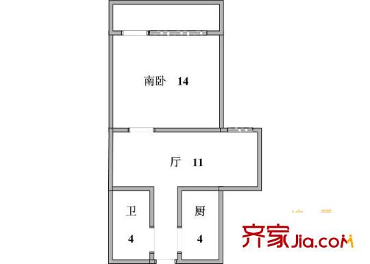 上海 报春四村 户型图