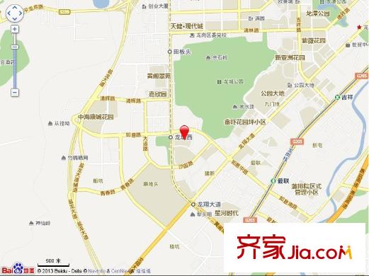 奥林华府交通图