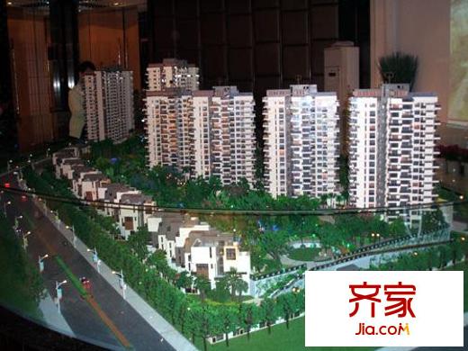 鸿威海怡湾实景图沙盘(2009.12.01)