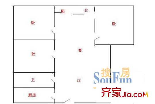 深圳帝景峰户型图1