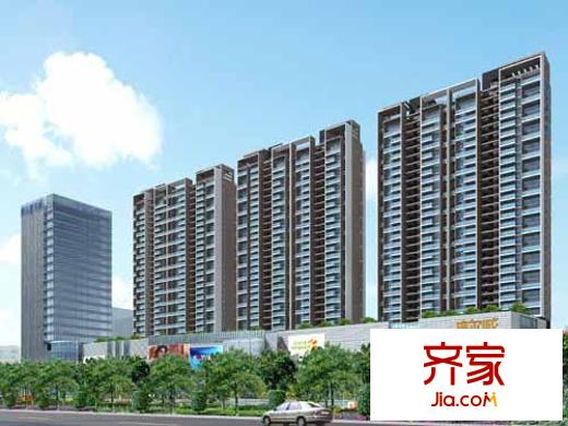 鹏达摩尔城外景图(2010-05-26 )