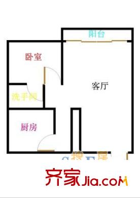 深圳 桂芳园五期 户型图1