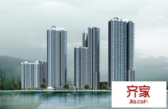 半岛城邦外景图外景人视效果图(2009-01-13)