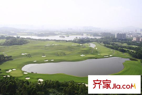 卓弘高尔夫雅苑高尔夫全景图