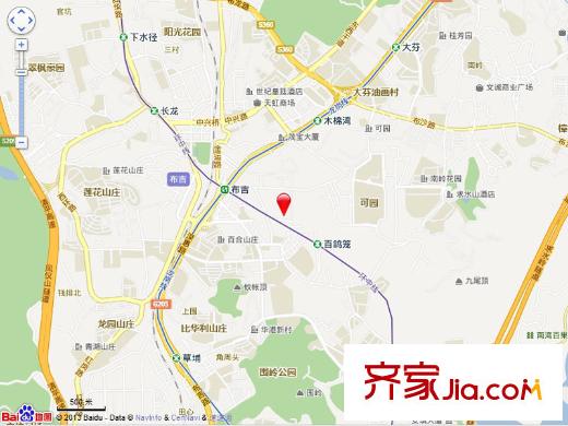 海轩城市广场交通图