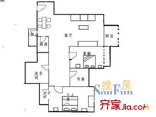 深圳桂芳园六期户型图15