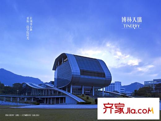 博林天瑞附近大学城图书馆