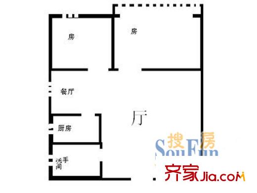 深圳大世纪水山缘户型图4