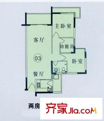 深圳大世纪水山缘户型图3