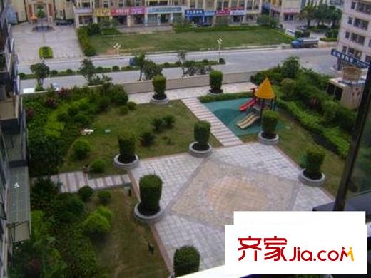 信义锦绣花园配套图 花园