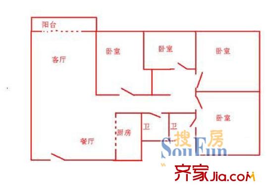 深圳 东方半岛花园 户型图11
