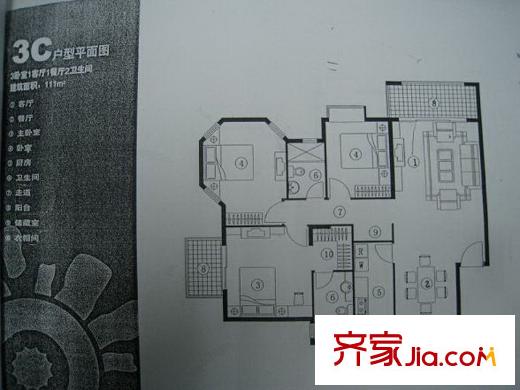 万科四季花城 0室 户型图