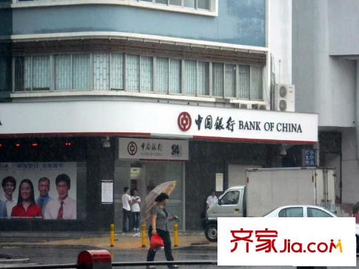 怡龙枫景园配套图中国银行