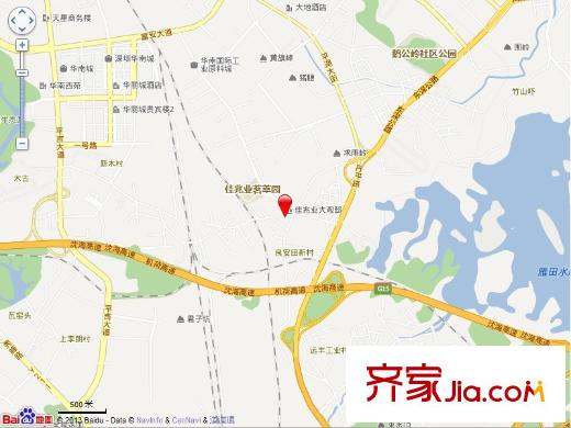 茗萃园交通图