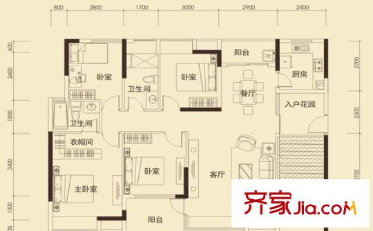 万科清林径 0室 户型图