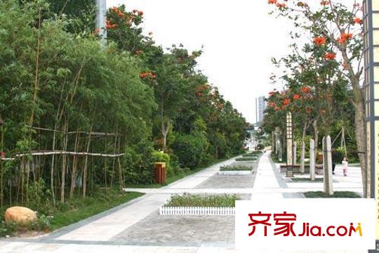 阳光玫瑰园配套图对面的月亮湾公园(2009.05.05)