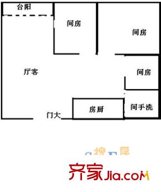 深圳百合星城户型图9