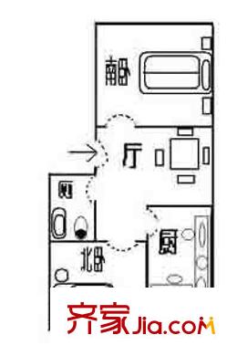 上海 浦江大楼 户型图