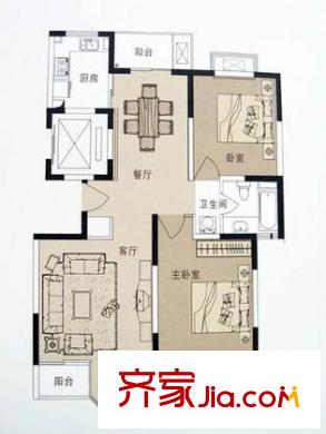 上海 氯碱新村 户型图