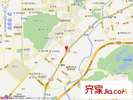 保利上城交通图