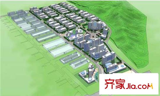 振业峦山谷配套图深圳市汽车电子集聚基地效果