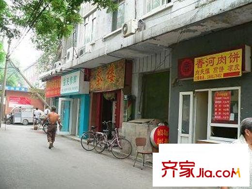 西坝河中里配套图小吃街