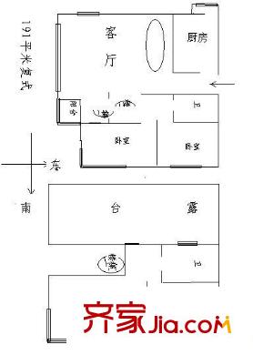 博雅西园 4室 户型图