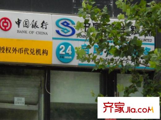 朝外MEN配套图小区周边银行