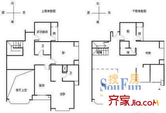 祝和苑户型图户型图 4室2厅2卫1厨