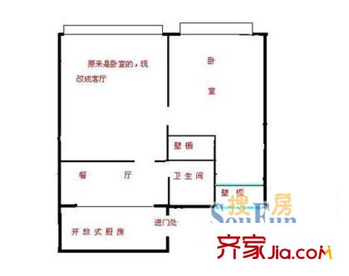 上海 景峰苑 户型图