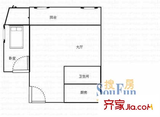 上海 红旗花苑 户型图