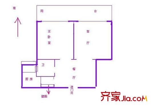 宁泰馨苑 0室 户型图
