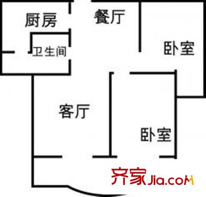 宁泰馨苑 0室 户型图