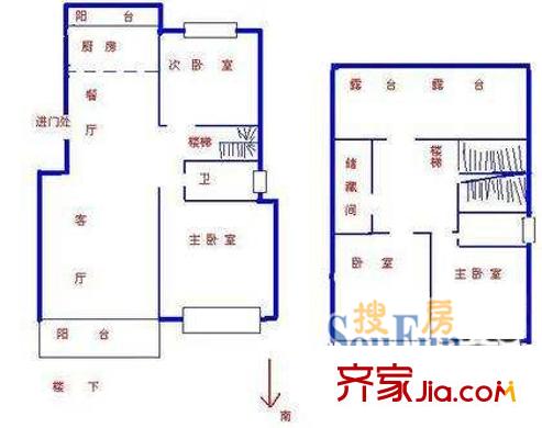 上海 宁泰馨苑 户型图