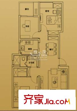 上海 万科金色雅筑 户型图