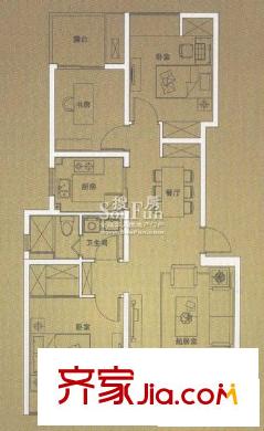 上海 万科金色雅筑 户型图