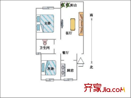杉林新月家园 0室 户型图