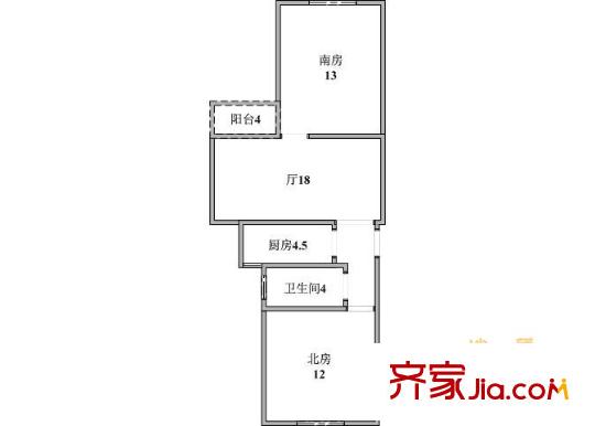 上海 颛溪五村 户型图