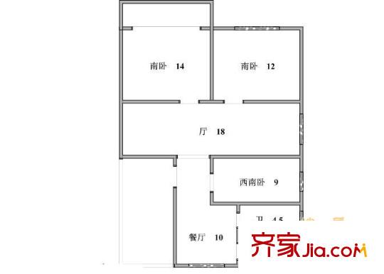上海 颛溪五村 户型图