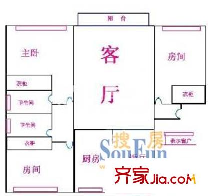 上海 和风润玉 户型图
